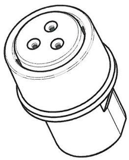 Amphenol-SJS620210 Connecteur circulaire Connector Circular In-Line Junction Splices