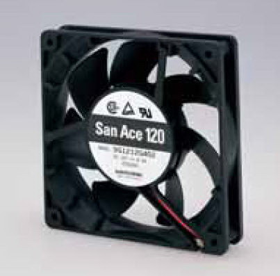 SANYO DENKI-9G1212E402 Blowers and Fans DC Fan Axial Ball Bearing 12V 10.2V to 13.8V 115CFM 48dB 119 X 119 X 25mm High Wind Capacity