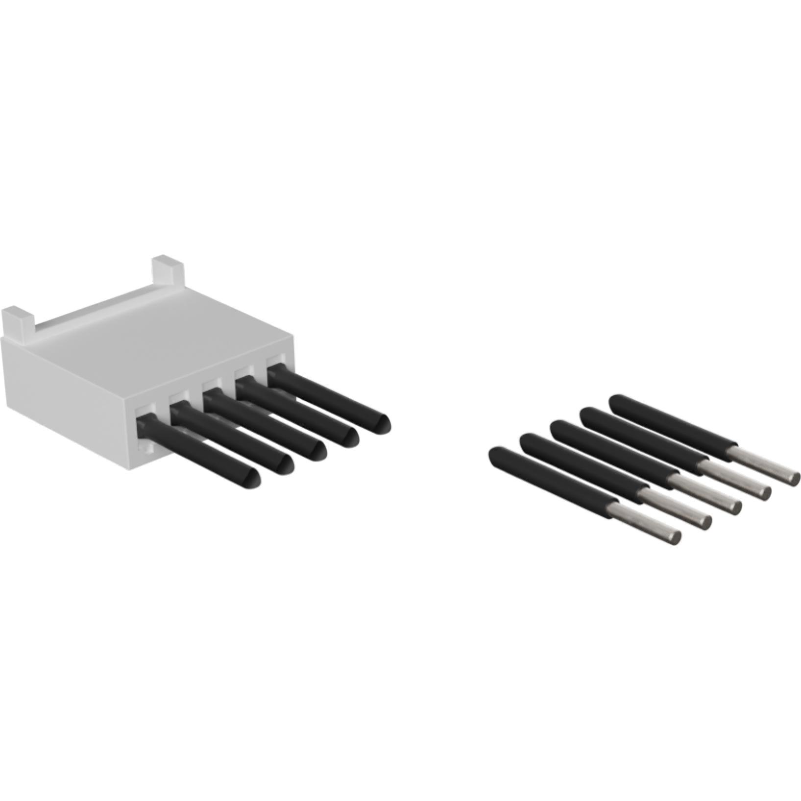 Molex-2177971052 其他电缆组件 Cable Assembly UL 11028 0.3m 22AWG Wire to Board 5 POS F Crimp