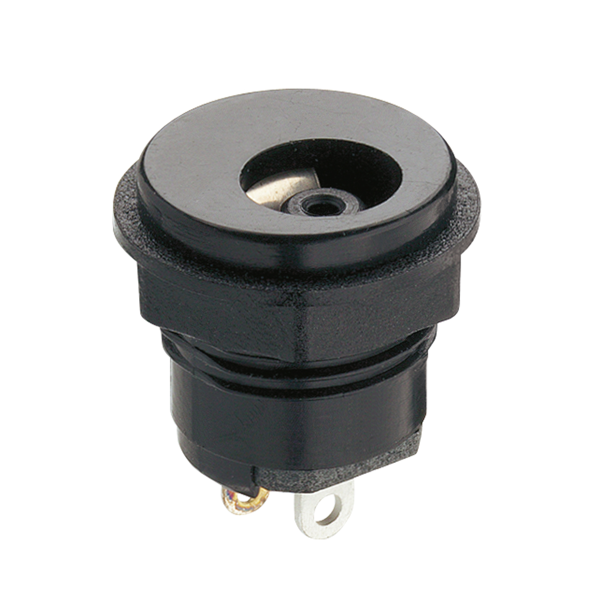 Lumberg-1614 05 Steckverbinder Conn Power RCP 2 POS Solder Lug ST Panel Mount 2 Terminal 1 Port Bulk