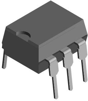 Vishay-VO3063-X016 Fotoaccoppiatori in uscita Triac e SCR Optocoupler Triac AC-OUT 1-CH 600V 6-Pin PDIP