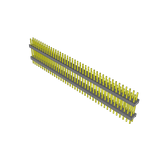 Conn Board Stacker HDR 80 POS 2.54mm Solder ST Thru-Hole Bulk