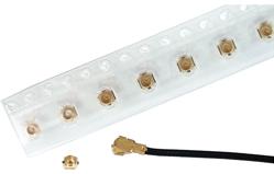Cinch Connectivity Solutions-128-0711-201 Connector RF Conn UMC 0Hz to 6GHz 50Ohm Solder ST SMD RCP Gold T/R