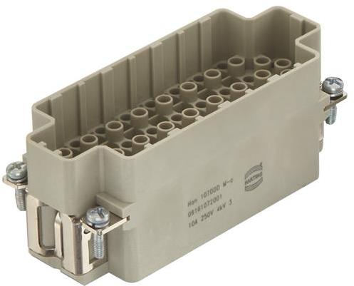 HARTING-09161072001 Steckverbinder, rechteckig Conn Rectangular M 107 POS Crimp ST Panel Mount