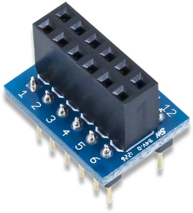 Digilent-410-261 Herramientas y kits de desarrollo DIP to 12- Pin Pmod Adapter Kit