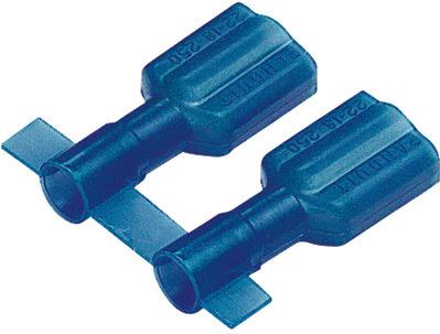 Panduit-DNF14-250FIB-3K Steckverbinderanschlüsse Quick Disconnect Terminal 14-16AWG Brass Blue F 21.3mm Tin T/R