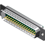 Conn Combo D-Sub M 17Signal/7Cavity POS 2.54mm Solder RA Thru-Hole 17 Terminal 1 Port FCT Products Carton