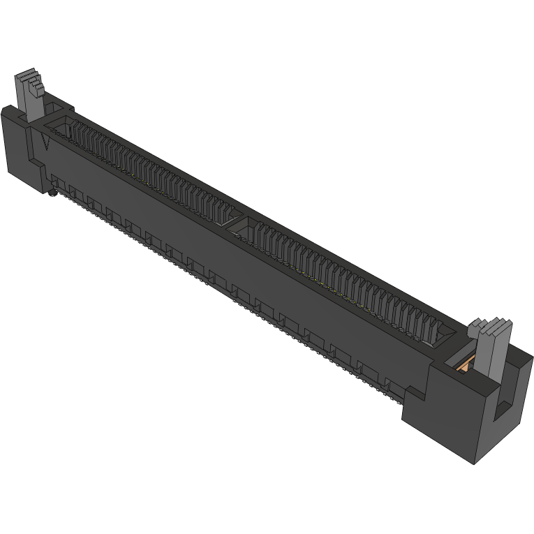 Samtec-HSEC8-160-01-S-DV-A-BL Connector Card Edge Conn Card Edge SKT 120 POS 0.8mm Solder ST SMD EDGE RATE™ Tray