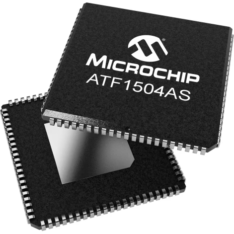 Microchip Technology-ATF1504AS-10JU84 Complex Programmable Logic Devices - CPLDs CPLD ATF1500Family 1.5KGates 64Macro Cells 100MHz 5V 84-Pin PLCC Tube