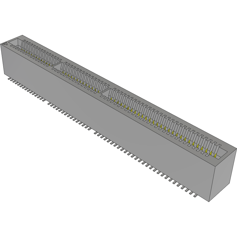 Samtec-MEC1-160-02-F-D 卡边连接器 Conn Card Edge SKT 120 POS 1mm Solder ST SMD Tube