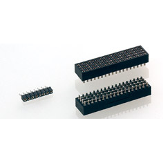 PRECI-DIP SA-831-87-015-40-001101 Embases de raccordement et réceptacles PCB Conn Socket Strip SKT 15 POS 2mm Solder RA Side Entry SMD Card Box