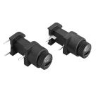 Bulgin Components PLC-FX0330 Sicherungszubehör Fuse Holder 6.3A 250VAC Through Hole Pin Bulk