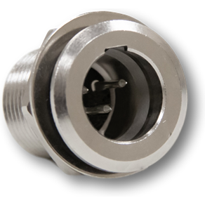 Switchcraft-TB3MS Connector Audio and Video Conn Tini Plug M 3 POS Solder Cup ST Panel Mount 3 Terminal 1 Port