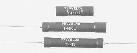 Welwyn Components-T44DH-100MFI Widerstand, fest, Einzeldurchsteckloch Res Thick Film 100M Ohm 1% 3.5W ±100ppm/°C AXL Box