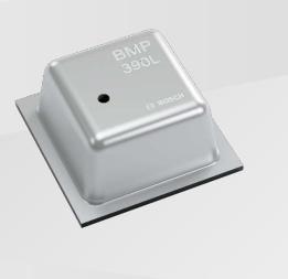 Bosch Sensortec GmbH-BMP390L Sensor de presión de montaje en tablero Board Mount Pressure Sensor 300hPa to 1250hPa Barometric 10-Pin LGA T/R