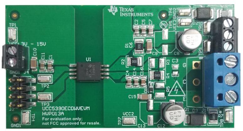 Texas Instruments-UCC5390ECDWVEVM Cartes et kits de développement de gestion de la puissance UCC5390ECDWV Gate and Power Driver 13.2V to 33V Output Evaluation Board