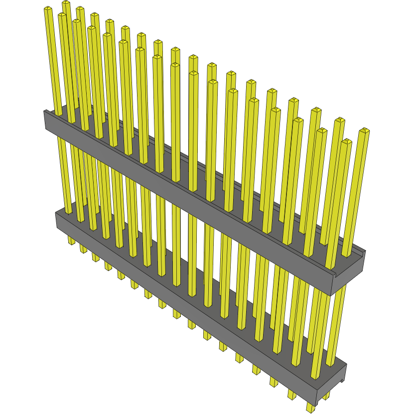 Samtec-DW-17-19-G-D-700 Steckverbinderleisten und Leiterplattenbuchsen Conn Board Stacker HDR 34 POS 2.54mm Solder ST Top Entry Thru-Hole Bulk