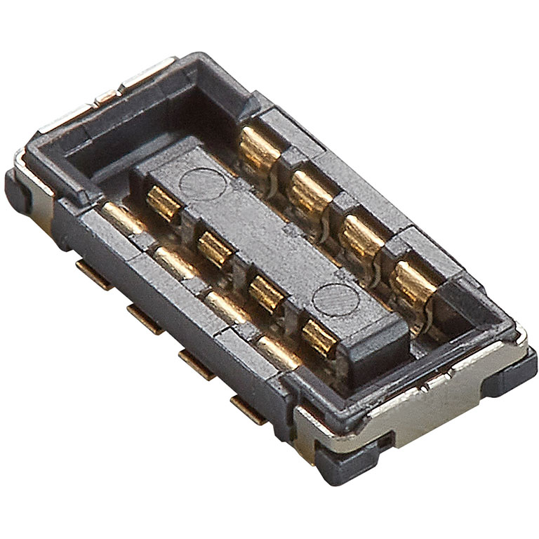 Molex-2074190081 Connector Headers and PCB Receptacles Conn Board to Board RCP 8 POS 0.8mm Solder ST SMD SlimStack T/R