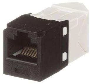 Panduit-CJLR688TGBL Connector Telephone and Telecom Conn RJ-45 F 8 POS IDT Cable Mount 8 Terminal 1 Port Mini-Com® Cat 6 Individual