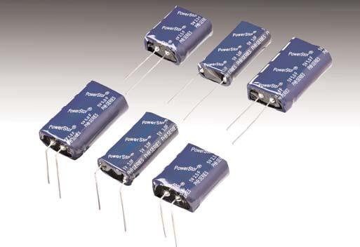 Eaton-PHB-5R0V255-R Condensateur électrique double couche - Supercondos Cap Supercap 2.5F 5V -10% to 30% (21.3 X 11 X 23mm) Radial 5.3mm 14uA 0.2 Ohm 1000h 70°C Bulk