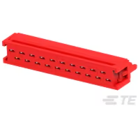 TE Connectivity-9-215083-0 Steckverbinderleisten und Leiterplattenbuchsen Conn IDC Connector M 20 POS 1.27mm IDT RA Cable Mount Box/Carton