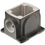 Surface Mount Housing 90° Powder Die Cast Aluminum Screw Lock Han-Yellock®