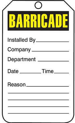 Panduit-PVT-1065 Tags Safety Tags, 5.75 Inch x 3.25 Inch