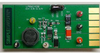 Texas Instruments-LMR61428XMMEVM/NOPB Kit e schede di sviluppo gestione della potenza LMR61428 DC to DC Converter and Switching Regulator Chip 5V Output Evaluation Board