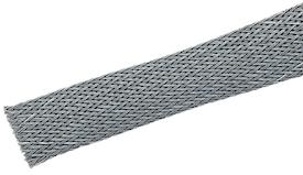 Panduit-SE75PFR-CR8 Kabelzubehör Cable Accessories Braided Expandable Sleeving Polyethylene Terephthalate Gray Reel