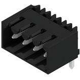 Weidmuller-1615430000 Piastre connettori e prese PCB Conn Shrouded Header HDR 4 POS 3.5mm Solder RA Thru-Hole Box