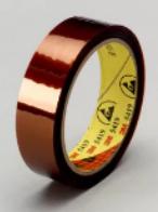 3M-5419 GOLD 3/4IN X 36YD 胶纸带 Tapes Polyimide Film Tape Silicone Gold 7000V/mil Polyimide 33m
