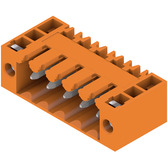 Weidmuller-1607070000 Embases de raccordement et réceptacles PCB Conn Shrouded Header M 5 POS 3.5mm Solder RA Side Entry Thru-Hole Box