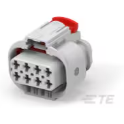 TE Connectivity-2-2109441-3 矩形连接器 MCP 2.8 8P Plug Assy B-Gry/C