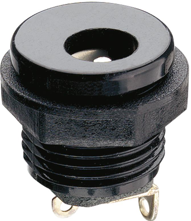 Lumberg-NEB/J 25 C Steckverbinder Conn Power PL 2 POS Solder ST Panel Mount 3 Terminal 1 Port Bulk