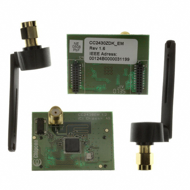 Texas Instruments-CC2430EMK Cartes et kits de développement de systèmes intégrés CC2430 Application Processor and SOC Evaluation Board