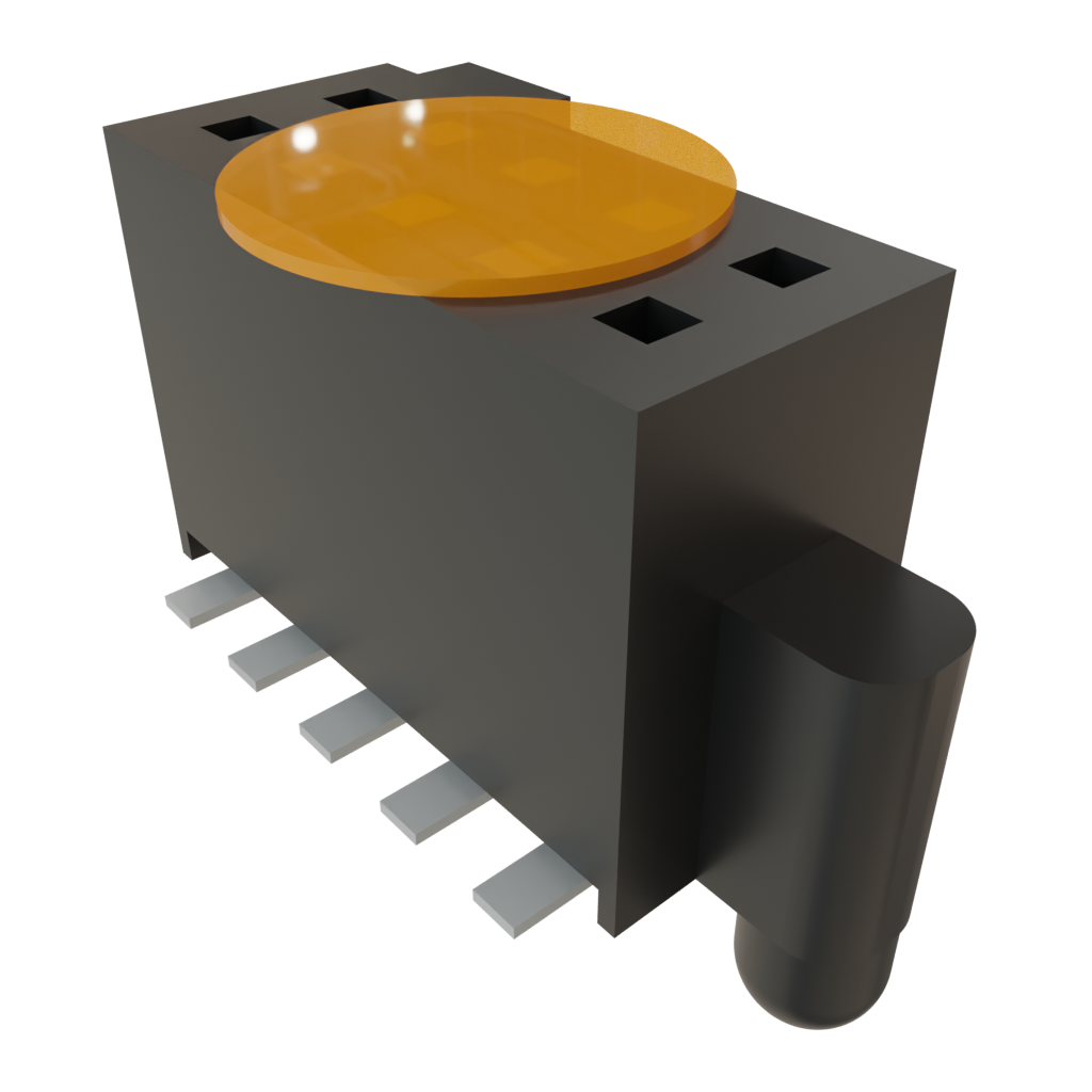 Samtec-SFM-105-02-L-D-A-K-TR Steckverbinderleisten und Leiterplattenbuchsen Conn Socket Strip SKT 10 POS 1.27mm Solder ST Top Entry SMD TIGER EYE™ T/R
