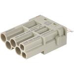 HARTING-09140063021 Steckverbinder, rechteckig Conn Rectangular M 6 POS Crimp ST Panel Mount