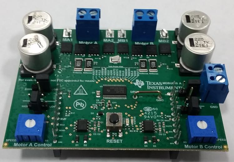 Texas Instruments-DRV8704EVM Cartes et kits de développement de gestion de la puissance DRV8704 Motion Motor Control Evaluation Board
