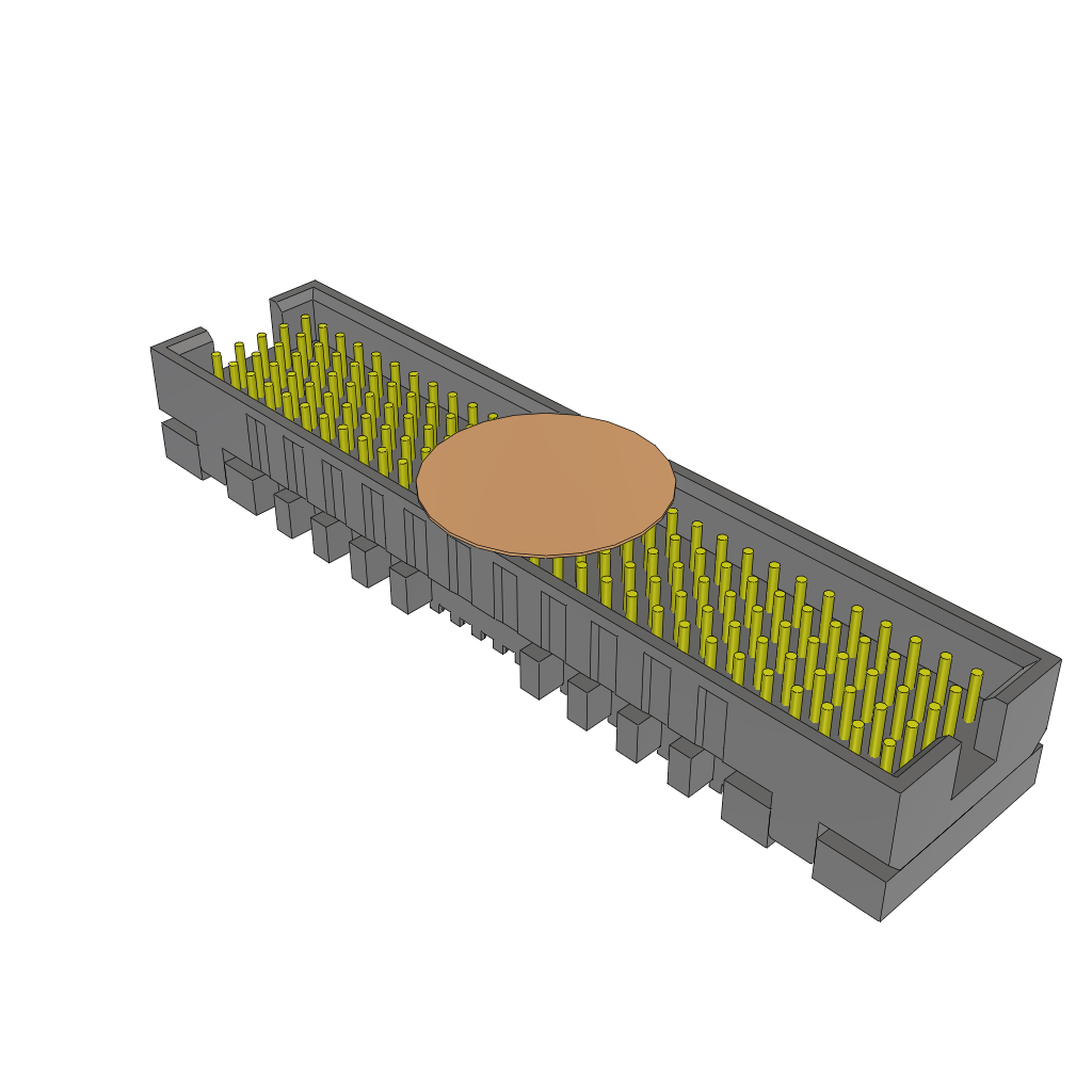 Samtec-YFW-30-07-H-05-SB Piastre connettori e prese PCB Conn Array Board Stacker HDR 150 POS 1.27mm Solder ST SMD Tray