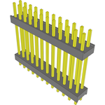 Conn Board Stacker HDR 24 POS 2.54mm Solder ST Top Entry Thru-Hole Bulk