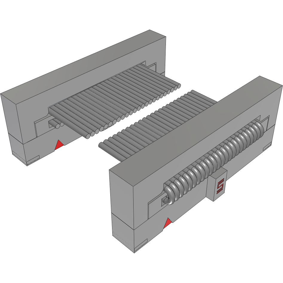Samtec-FFSD-12-D-04.00-01-F-N-SR Flachband Kabelbaugruppen 0.050 Inch Low Profile, IDC Ribbon Cable Assembly