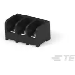 TE Connectivity-6-1437651-9 Blocs de raccordement de terminaux Conn Barrier Strip 3 POS 9.53mm Solder RA Thru-Hole 25A/Contact Package