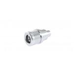 Radiall-R123055000 RF-Steckverbinder Conn QMA 0Hz to 6GHz 50Ohm Solder ST Cable Mount PL Nickel Phosphorous Gold