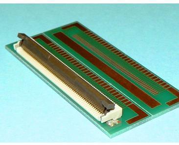 Amphenol Communications Solutions-10085901-5015EHLF Connector FFC-FPC 0.50mm Flex Connector, VHC Series, 50 Position, Bottom Side Contact, Side Entry Surface Mount ZIF Connector, Halogen Free, Lead Free Type