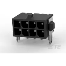TE Connectivity-3-794677-8 连接器插头及 PCB 插座 Conn Wire to Board HDR 8Power POS 3mm Solder RA Thru-Hole Tray