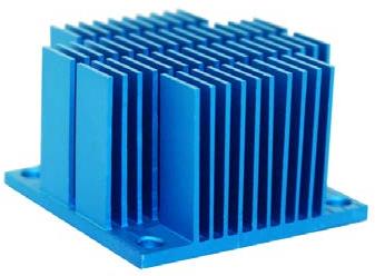 Advanced Thermal Solutions-ATS-08B-25-C2-R0 Kühlkörper Heat Sink Passive Cross-Cut Screw Mount Aluminum 6063 6.26°C/W Blue Anodized