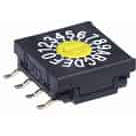 NKK Switches-FR02FC16P-R Conmutador DIP Switch DIP N.O./N.C. SP16T 16 Flush Screwdriver 0.1A 5VDC Gull Wing 625Cycles SMD T/R