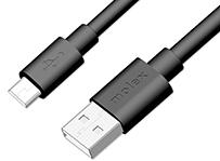 Molex-68768-0399 USB Kabelbaugruppen USB Shielded I/O Cable Assembly, USB 2.0, Type A Male-to-Micro-USB B Male, 1.5m Length, Black