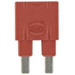 HARTING-09330009830 Steckverbinderbrücken und Shunts Conn Plug-In Jumper M 2 POS ST, Polyamide