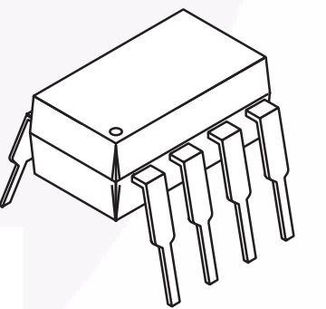 onsemi-HCPL3700M Fotoacopladores de salida fotovoltaica y transistores Optocoupler AC/DC-IN 1-CH Darlington With Base DC-OUT 8-Pin PDIP Tube